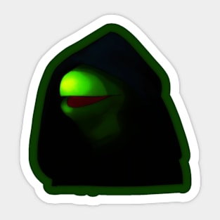 Dark Kermit Sticker